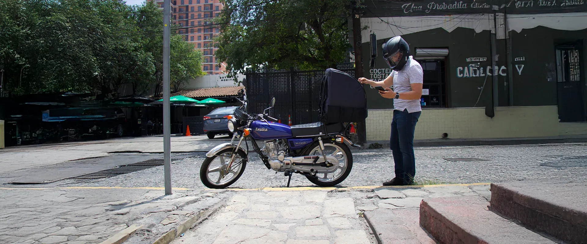 Motocicleta de trabajo Izuka TL125A ES